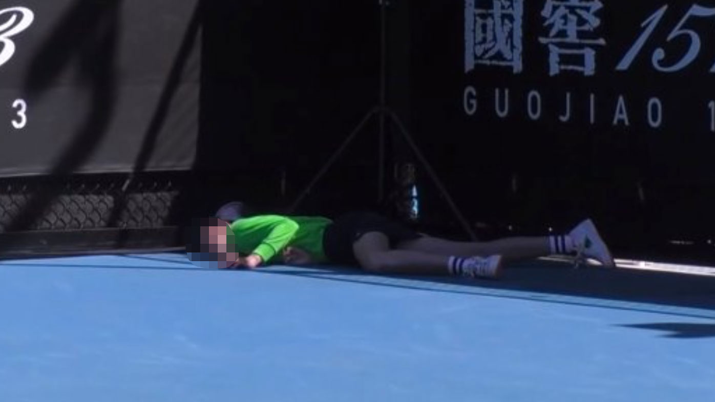 Ball boy Australian Open