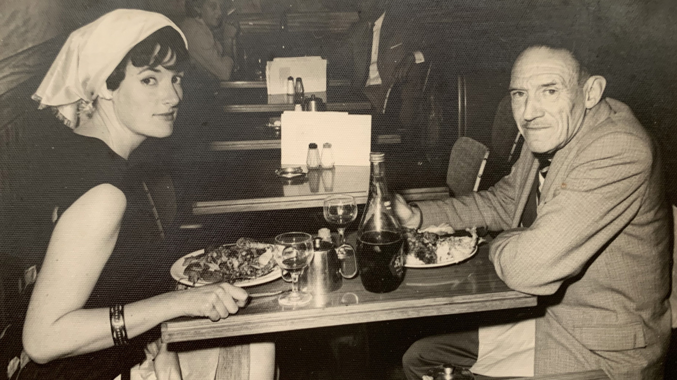 Juanita with her father Neil Smith.