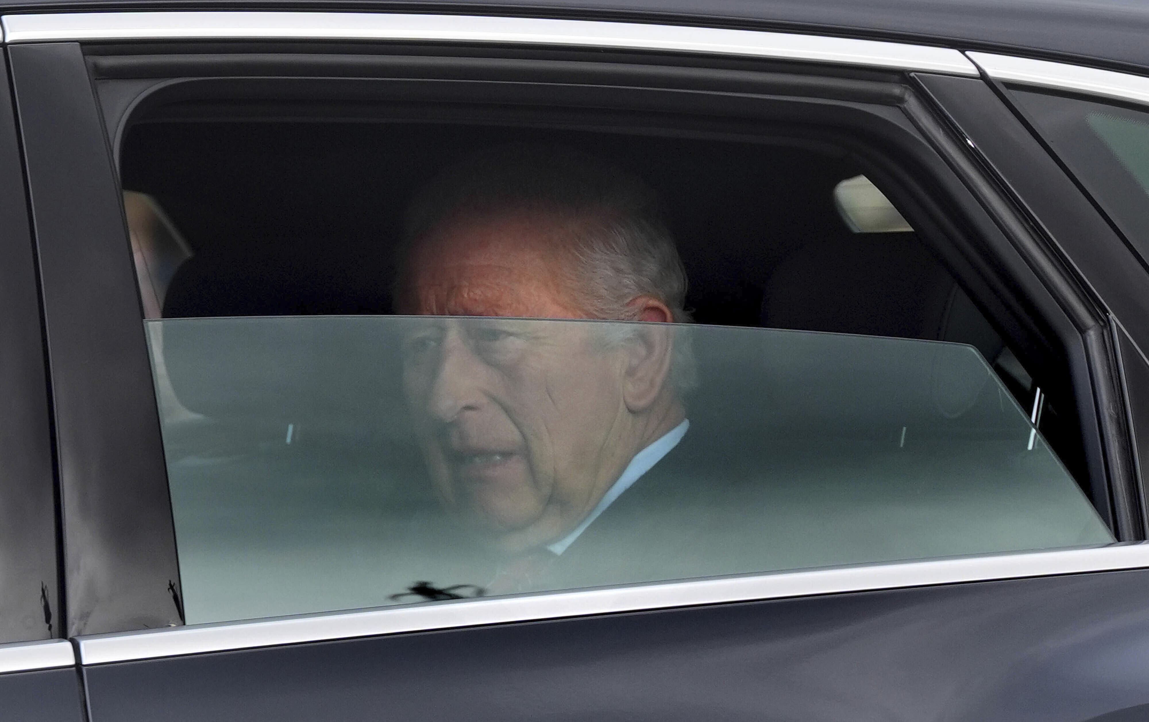 King Charles seen in public one day after hospitalisation for cancer treatment side effects