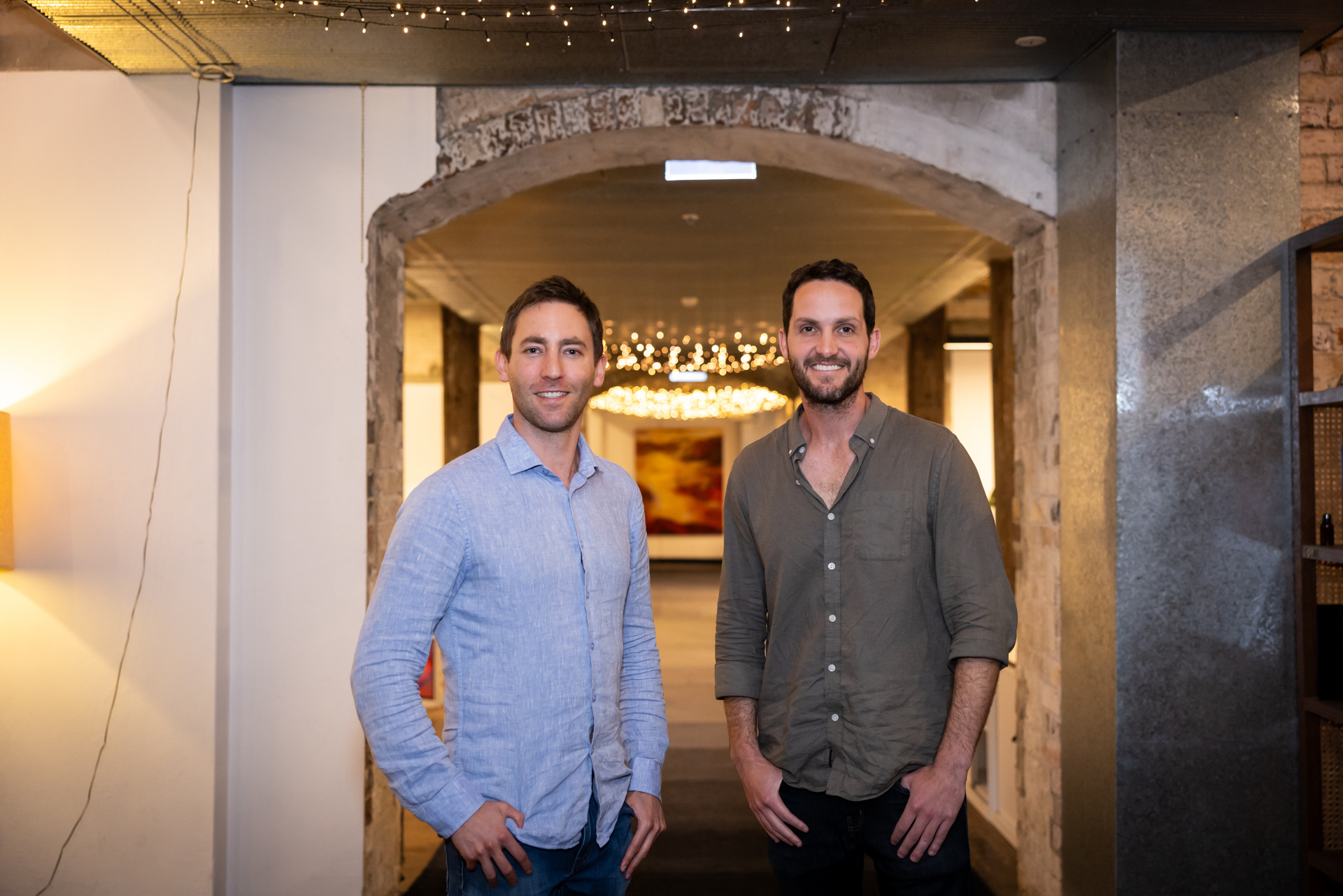 Joshua Ross and Adam McCurdie Humantix office, The Rocks, NSW, Australia. Photo: Narelle Spangher,
