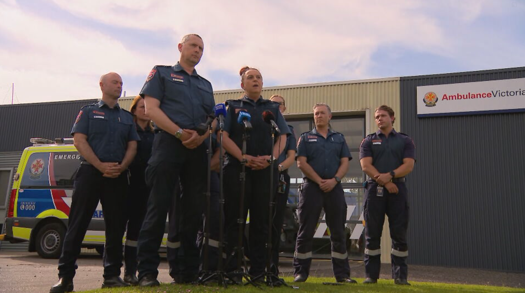 Ambulance Victoria is calling for a stop to violence against first responders after a spike in assaults.