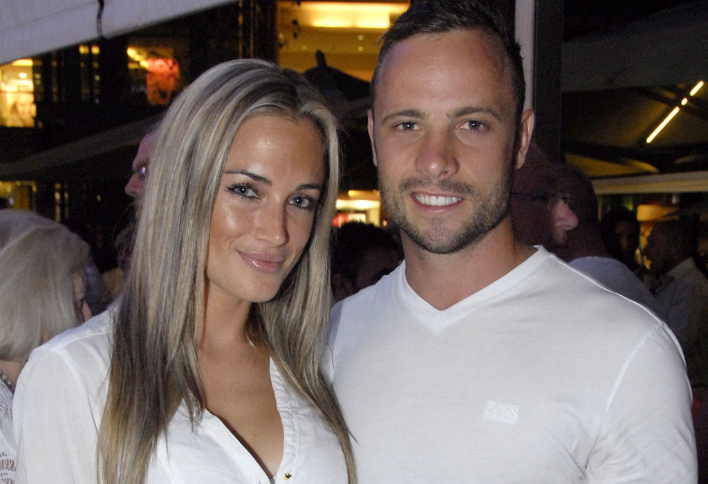 Reeva Steenkamp and Oscar Pistorius.