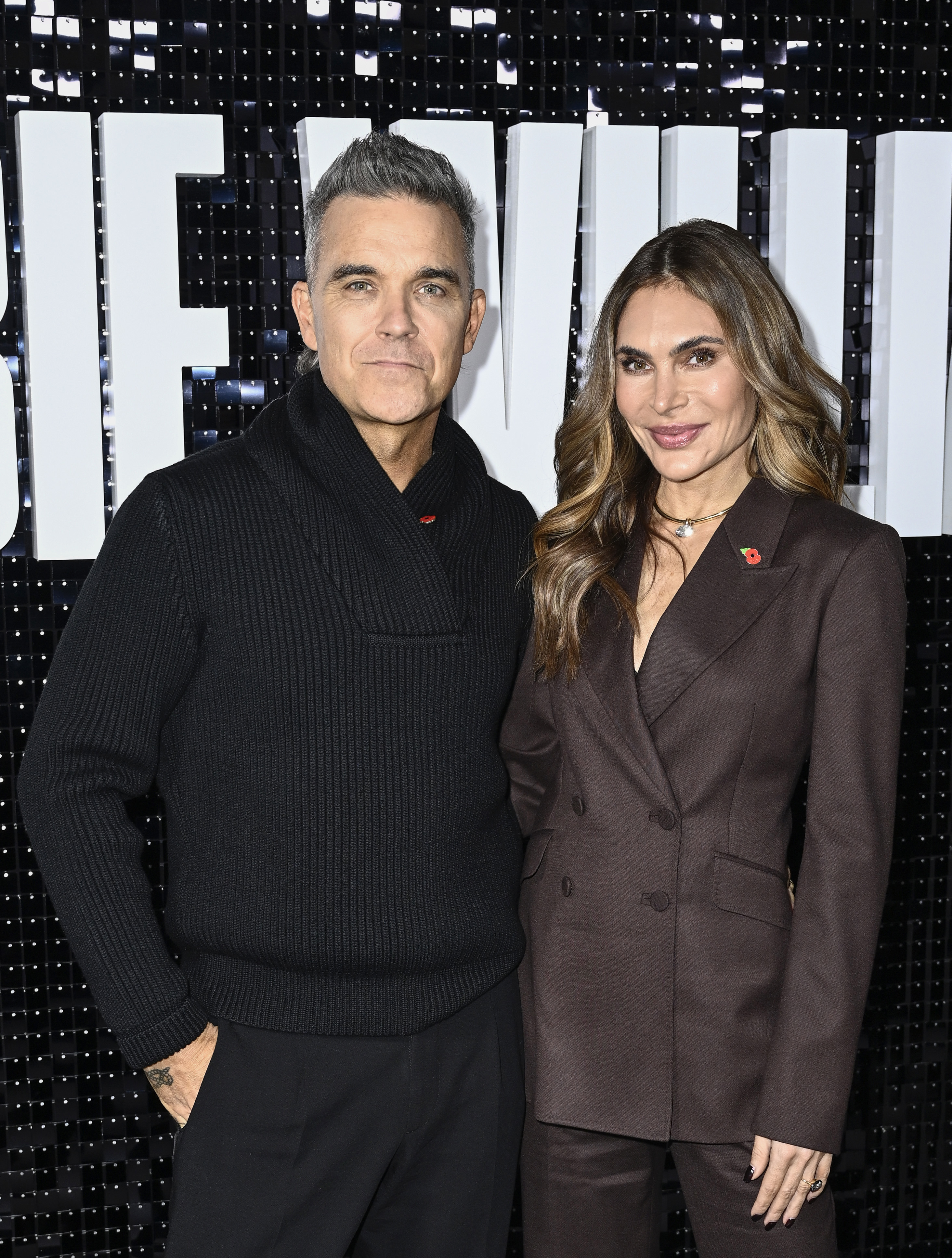 Robbie Williams and Ayda Field