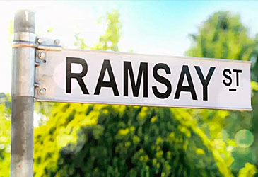 Ramsay Street sign (Ten)
