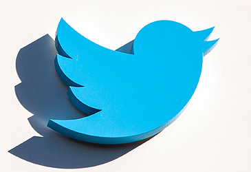 Twitter logo outside company headquarters (Getty)