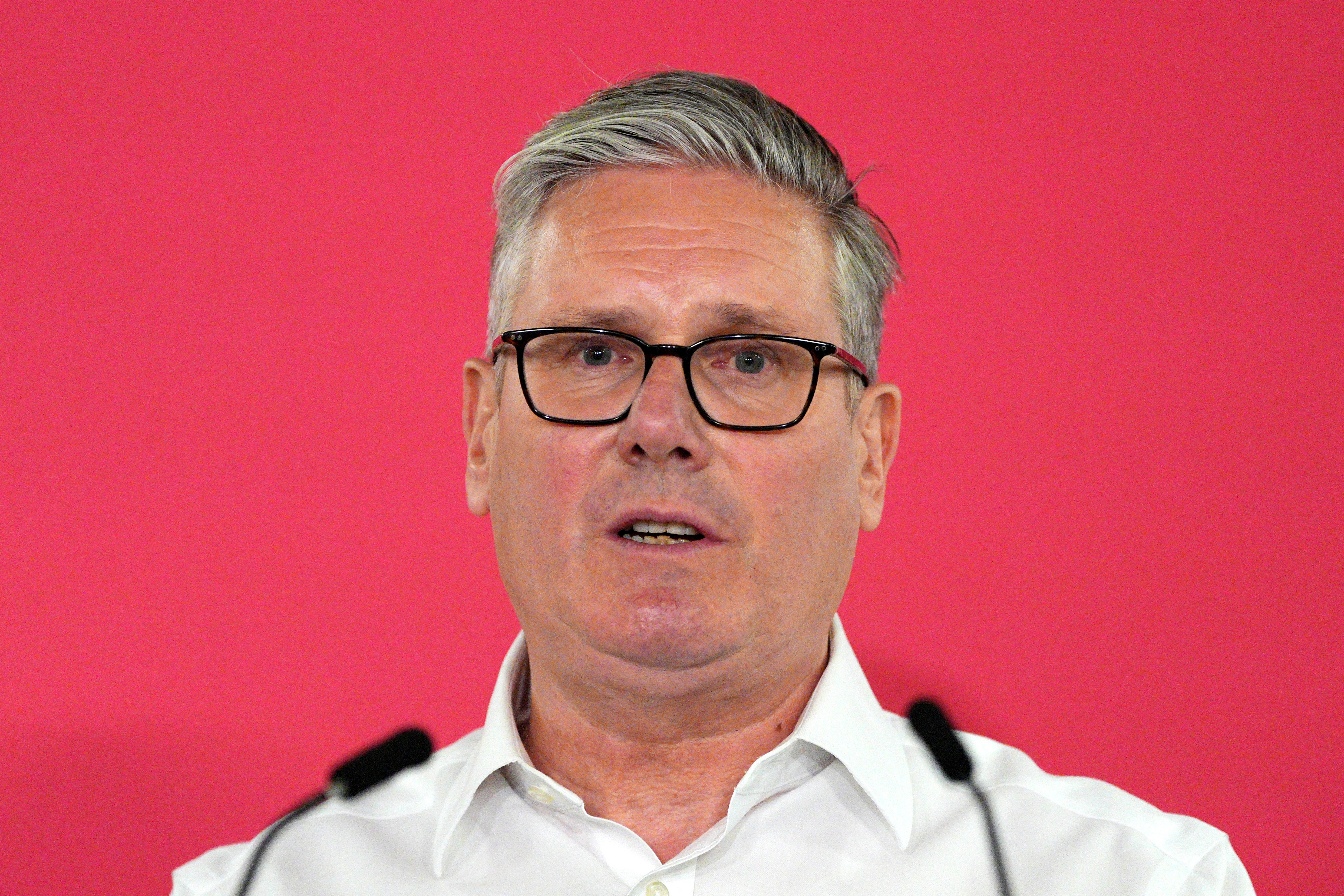 British Prime Minister Keir Starmer fighting to keep job