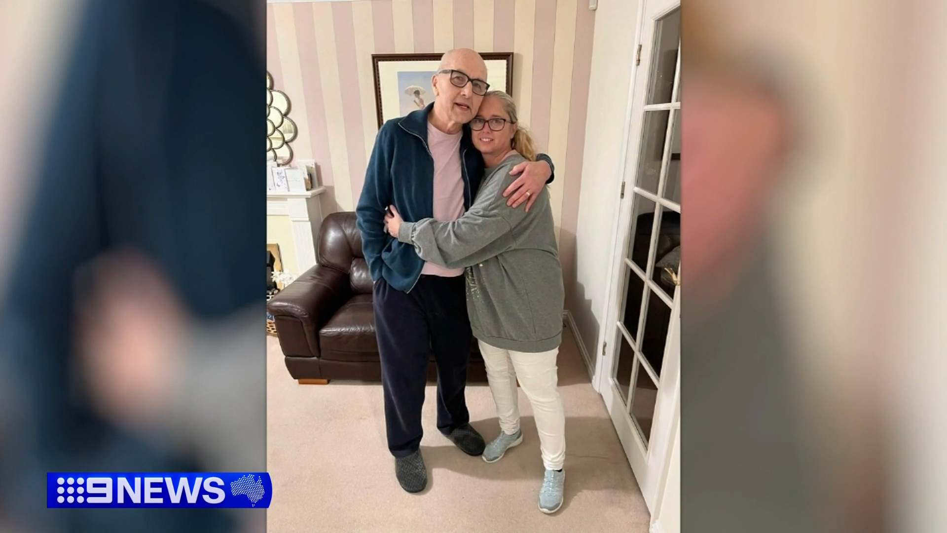 Michaela West, had booked to travel to the UK to see her dying dad, who has two months to live after being diagnosed with prostate cancer.