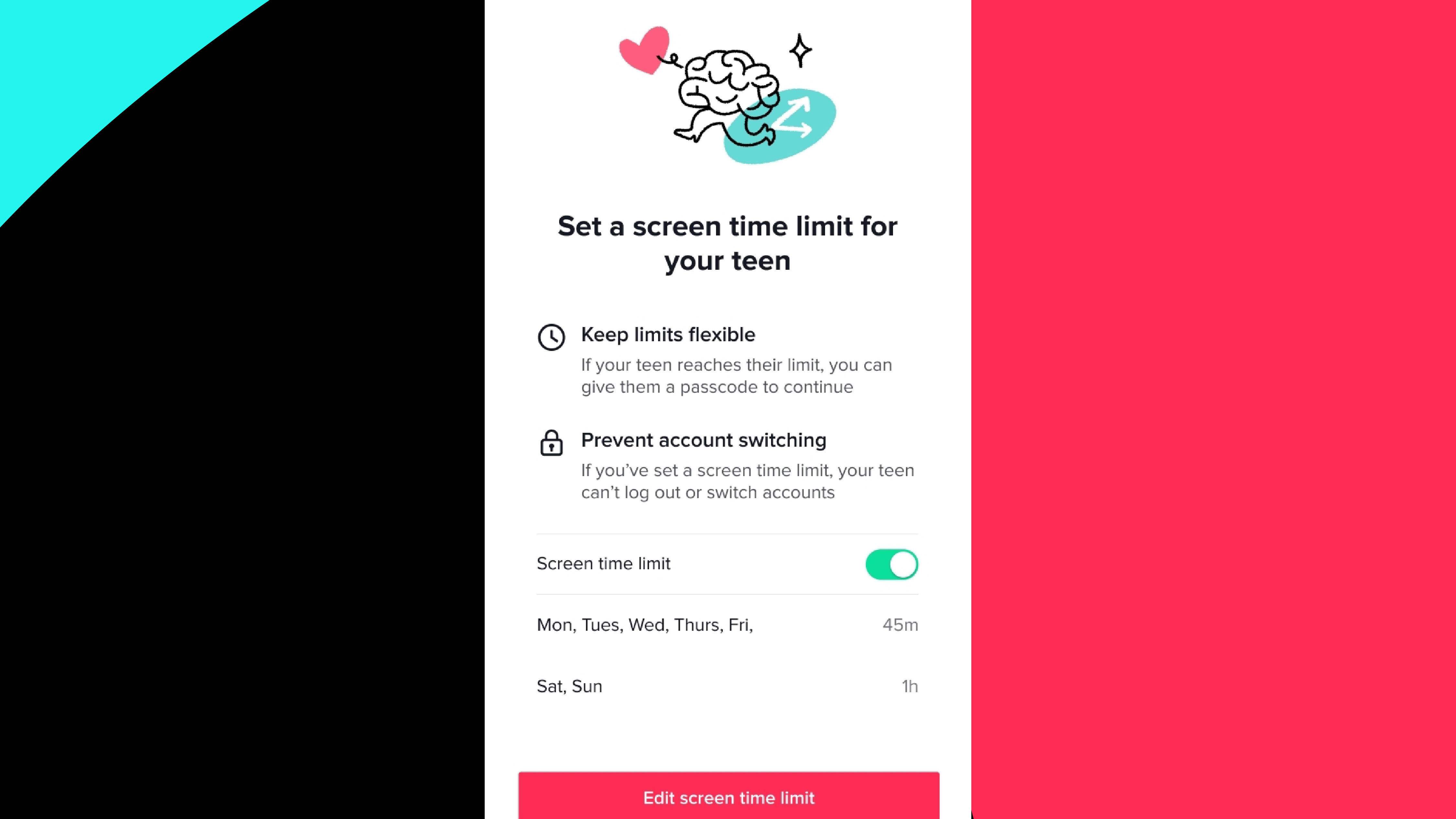 New wellbeing features on TikTok.