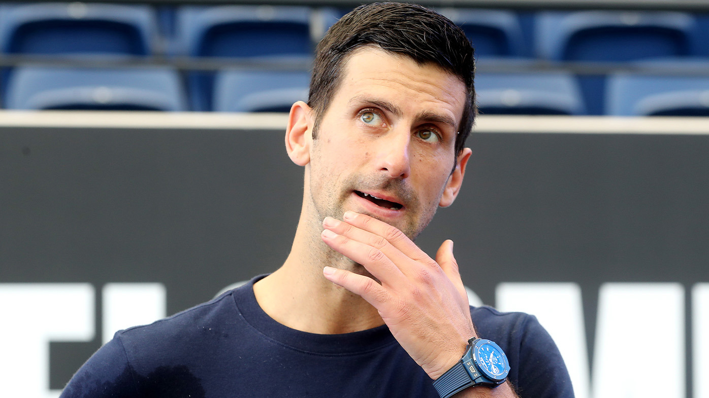 Novak Djokovic konferensi pers, deportasi, visa, COVID-19