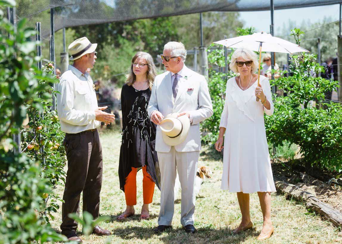 The then Prince of Wales and the Duchess of Cornwall pictured in Western Australia in 2015.