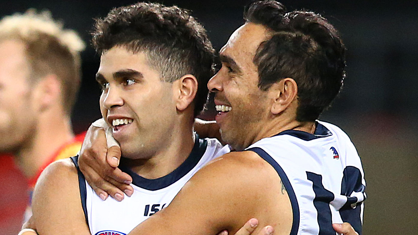 Tyson Stengle and Eddie Betts