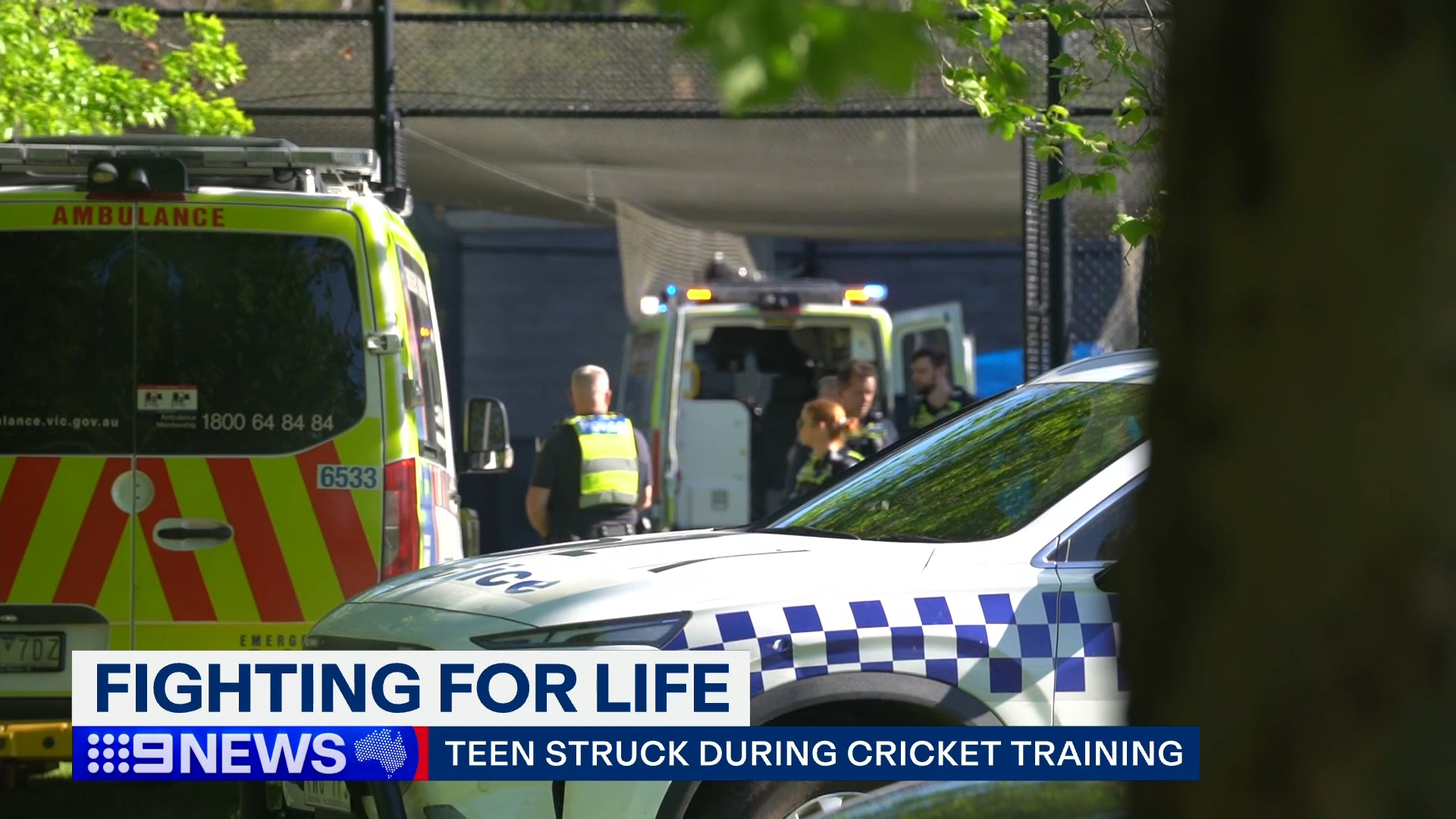 The boy was treated at the scene by an ambulance team and Advanced Life Support (ALS) paramedics.