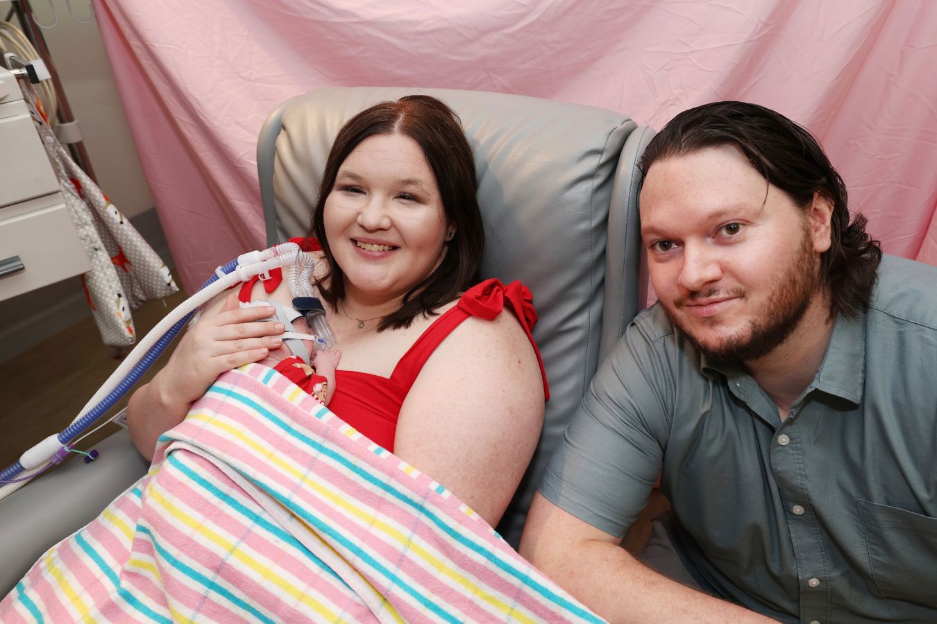 baby Charlie Jones is Queensland's smallest newborn