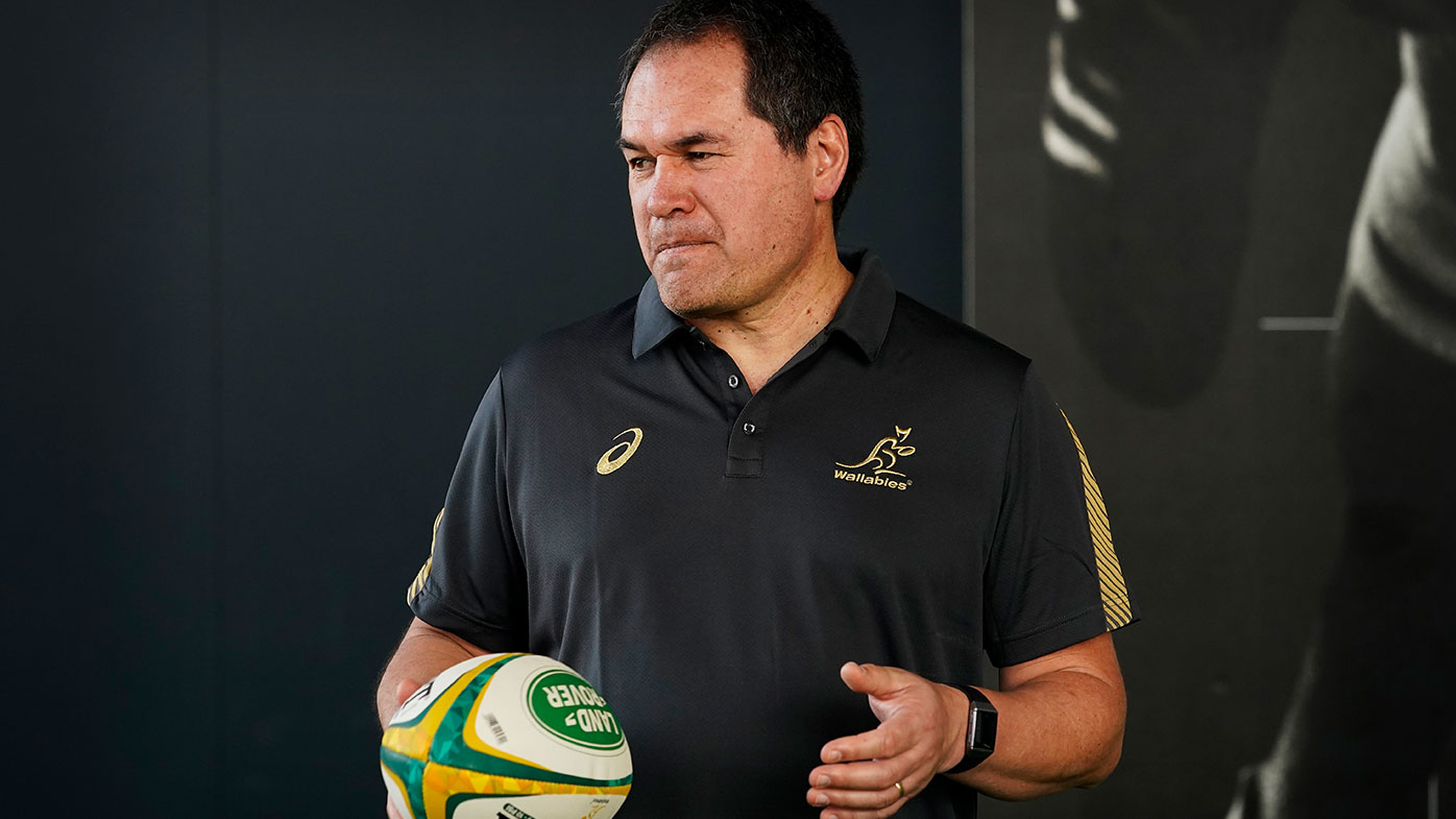 Wallabies coach Dave Rennie