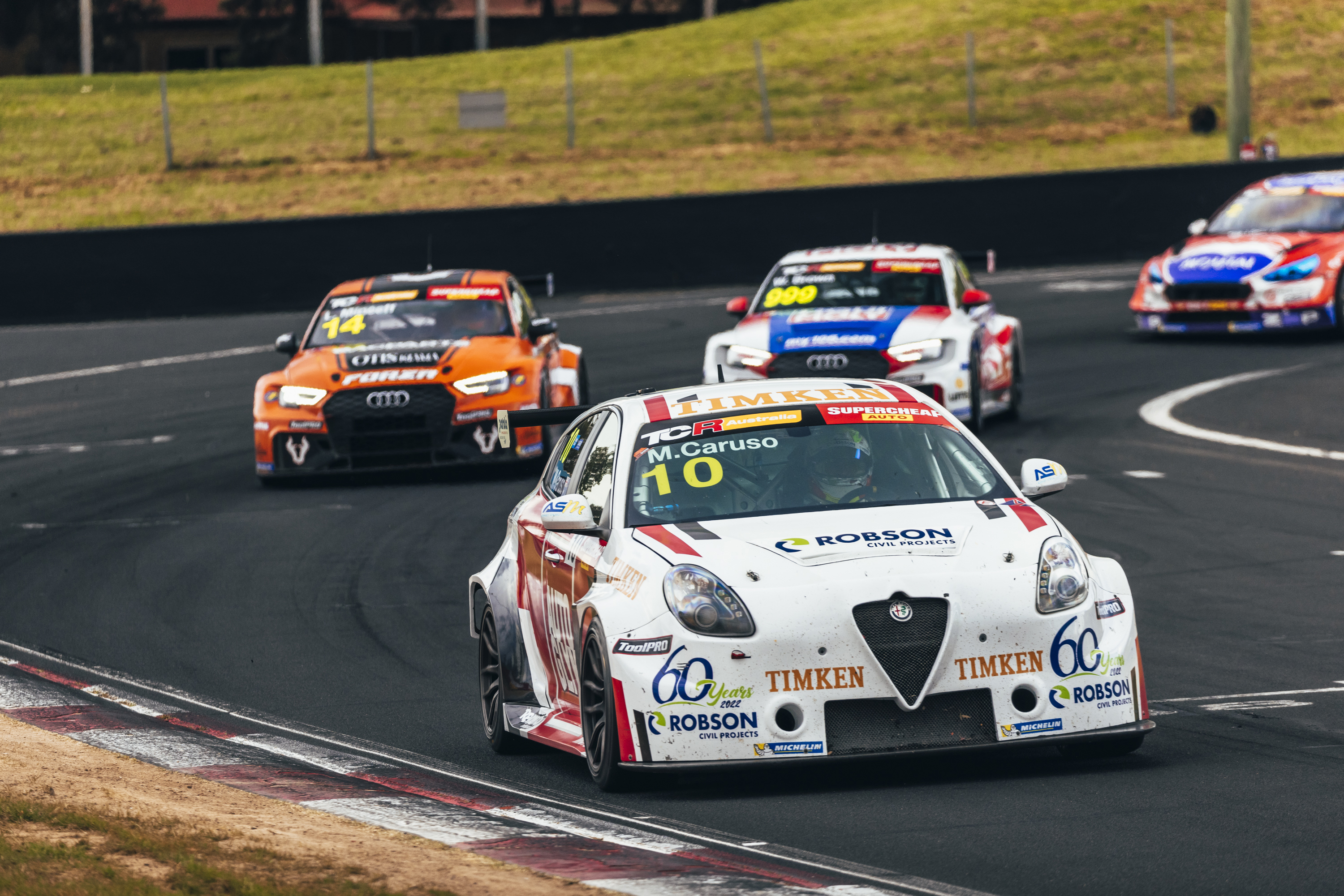 The Alfa Romeo that Tom Oliphant will race in the TCR Australia Series.