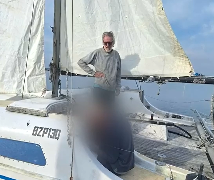 A search is underway for two men after their boat disappeared off the NSW coast on its way to Queensland. 
