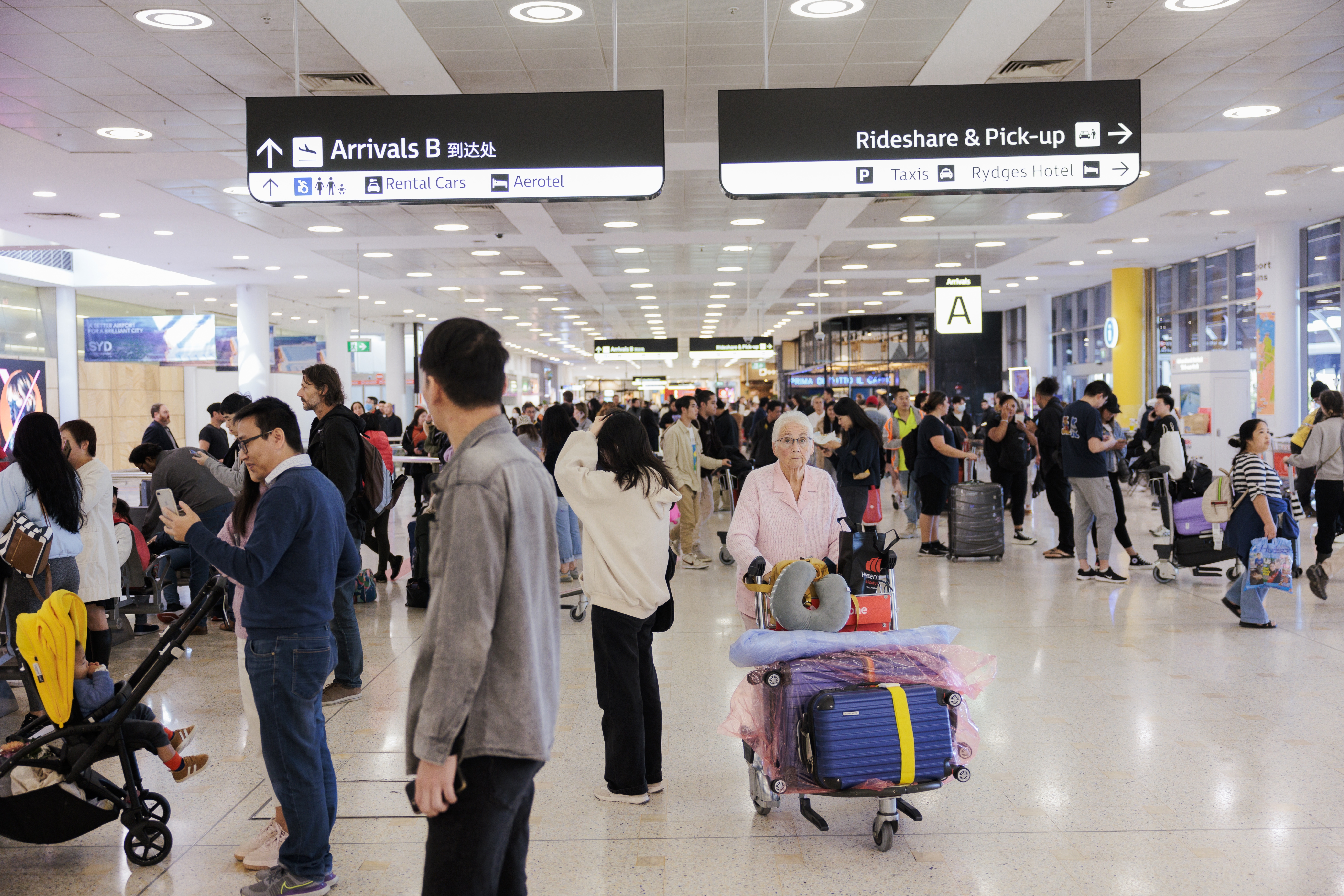 A generic view of Sydney Airport on 11 May, 2023. 