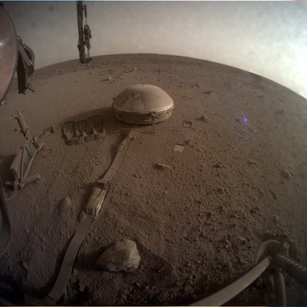 NASA InSight Mars Lander final photo