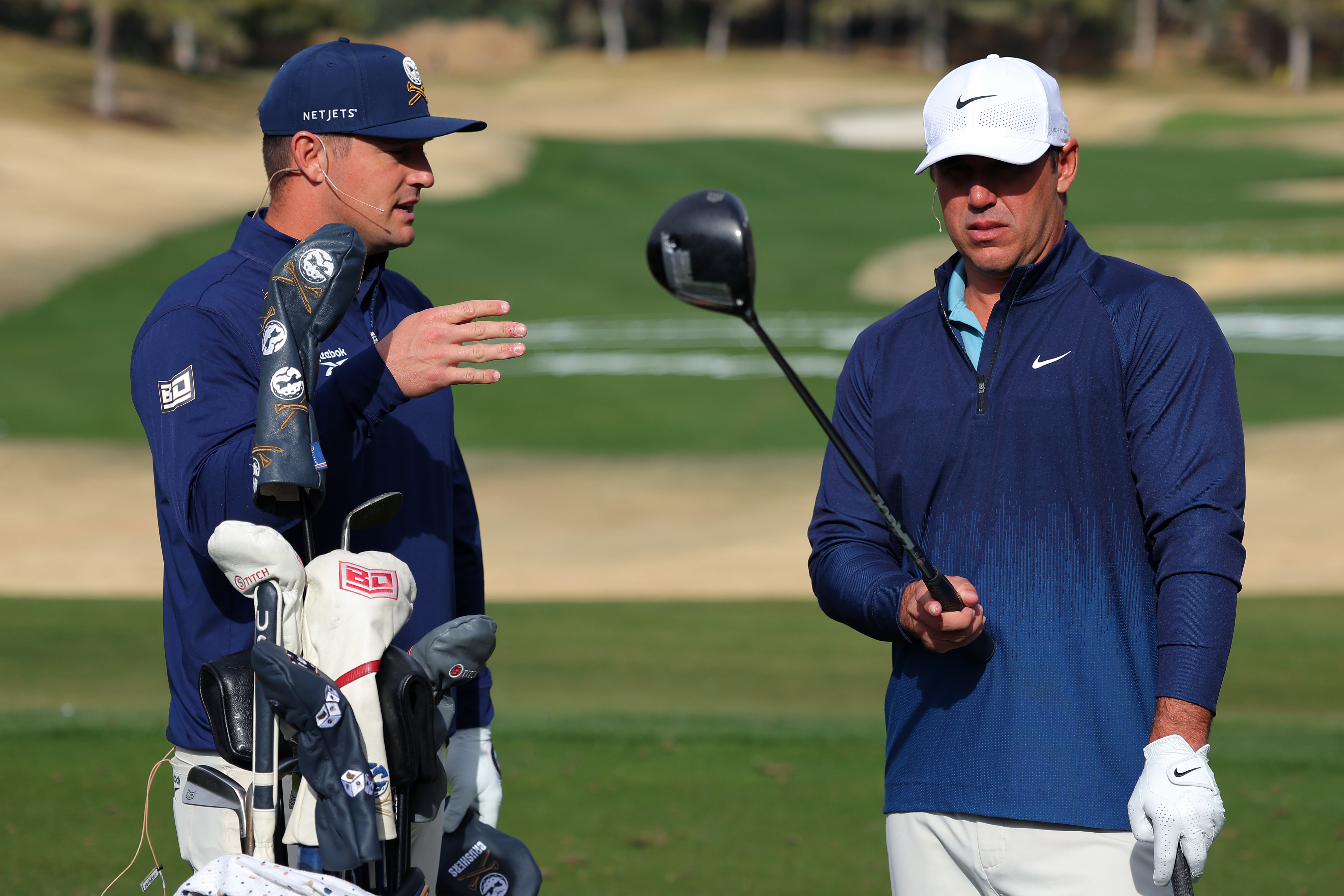 Bryson DeChambeau and Brooks Koepka.