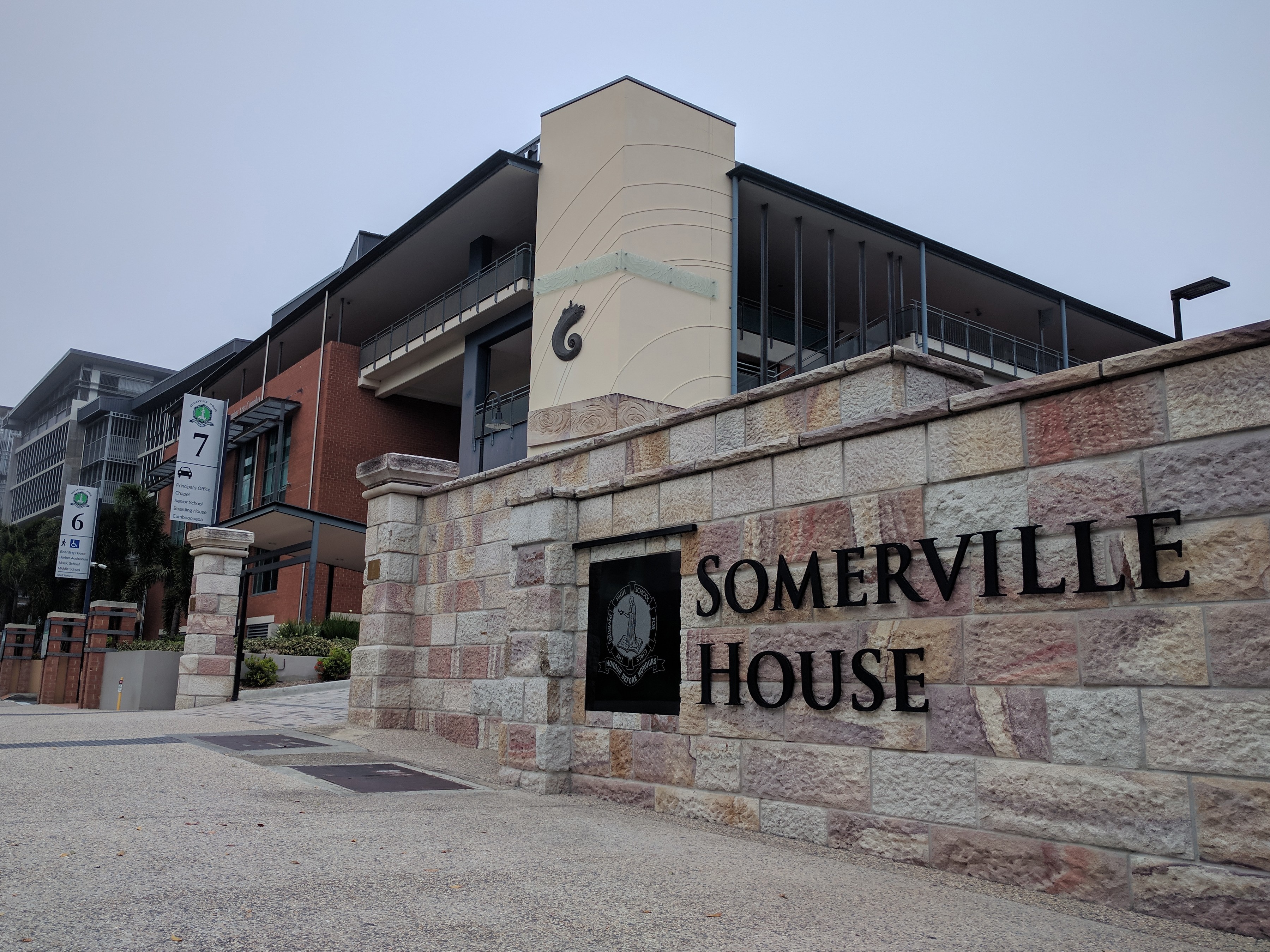 Somerville House is a 126-year-old school in South Brisbane.