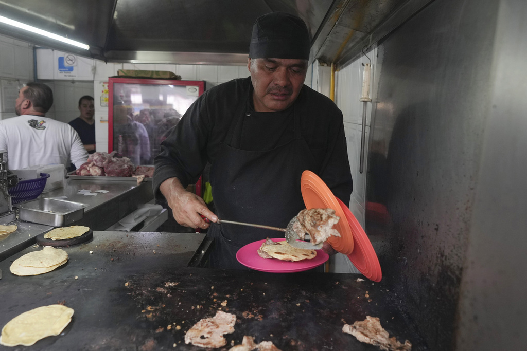 Inside the first street-side Mexican taco stand to get a Michelin star
