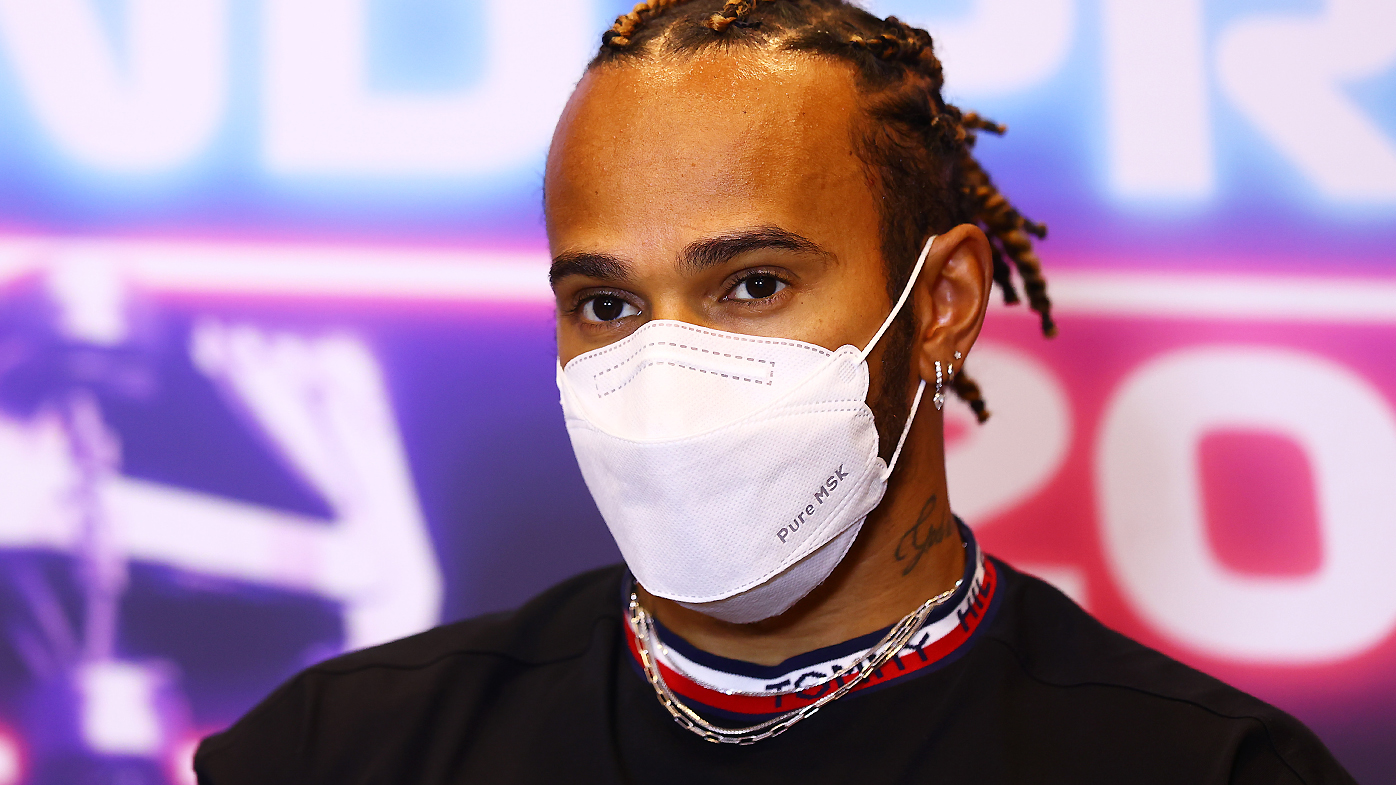 Lewis Hamilton at Baku