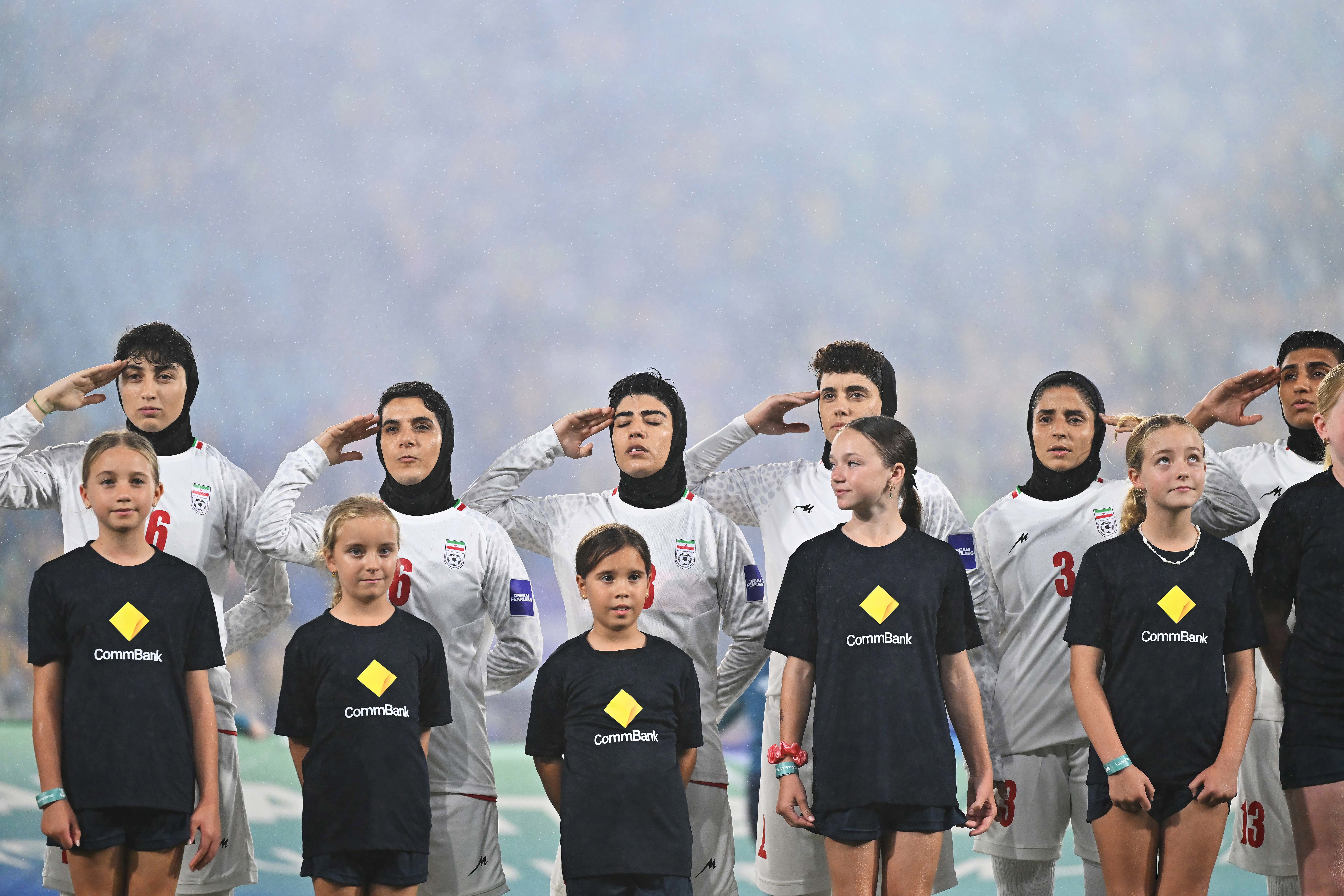 There are fears for the Iranian women's soccer team who play their final game in Australia tonight as part of the AFC Women's Asian Cup.