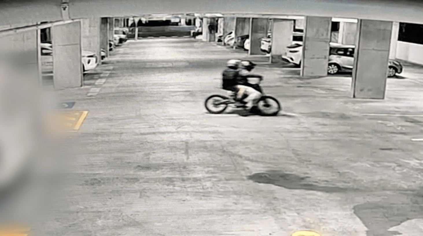 Police are appealing to the public to identify two people who may be able to assist them with their investigation into a fire extinguisher being discharged at a vehicle at Sippy Downs on Sunday, June 15.