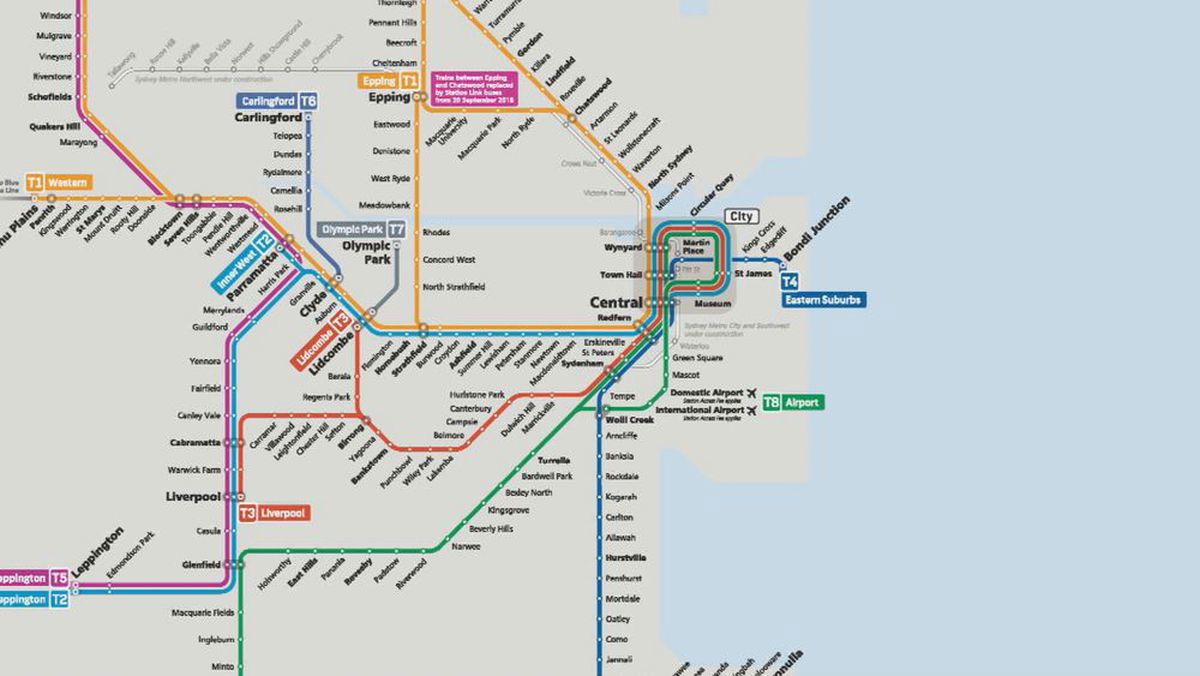 Different train lines are expected to be impacted across the weekend.