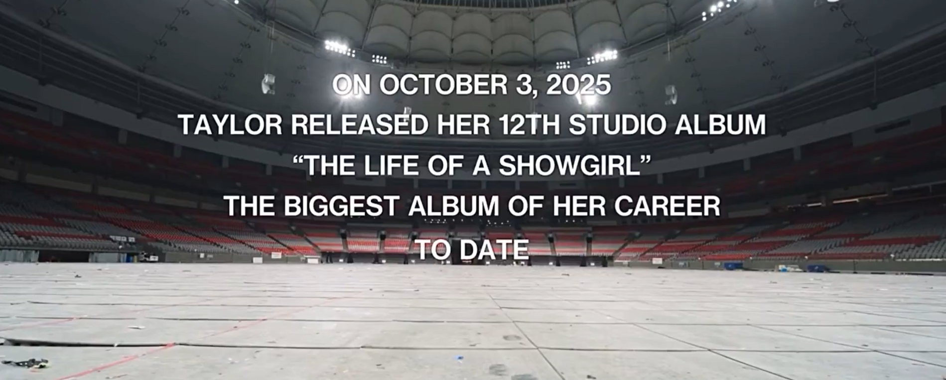 The message that sent fans into a meltdown. 