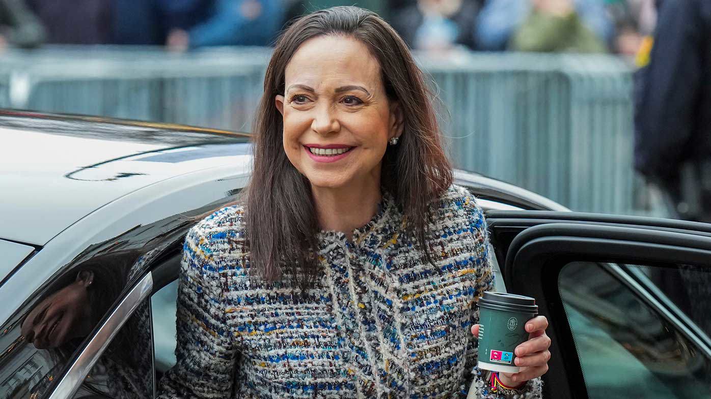 Maria Corina Machado is a Nobel Prize-winning Venezuelan dissident.