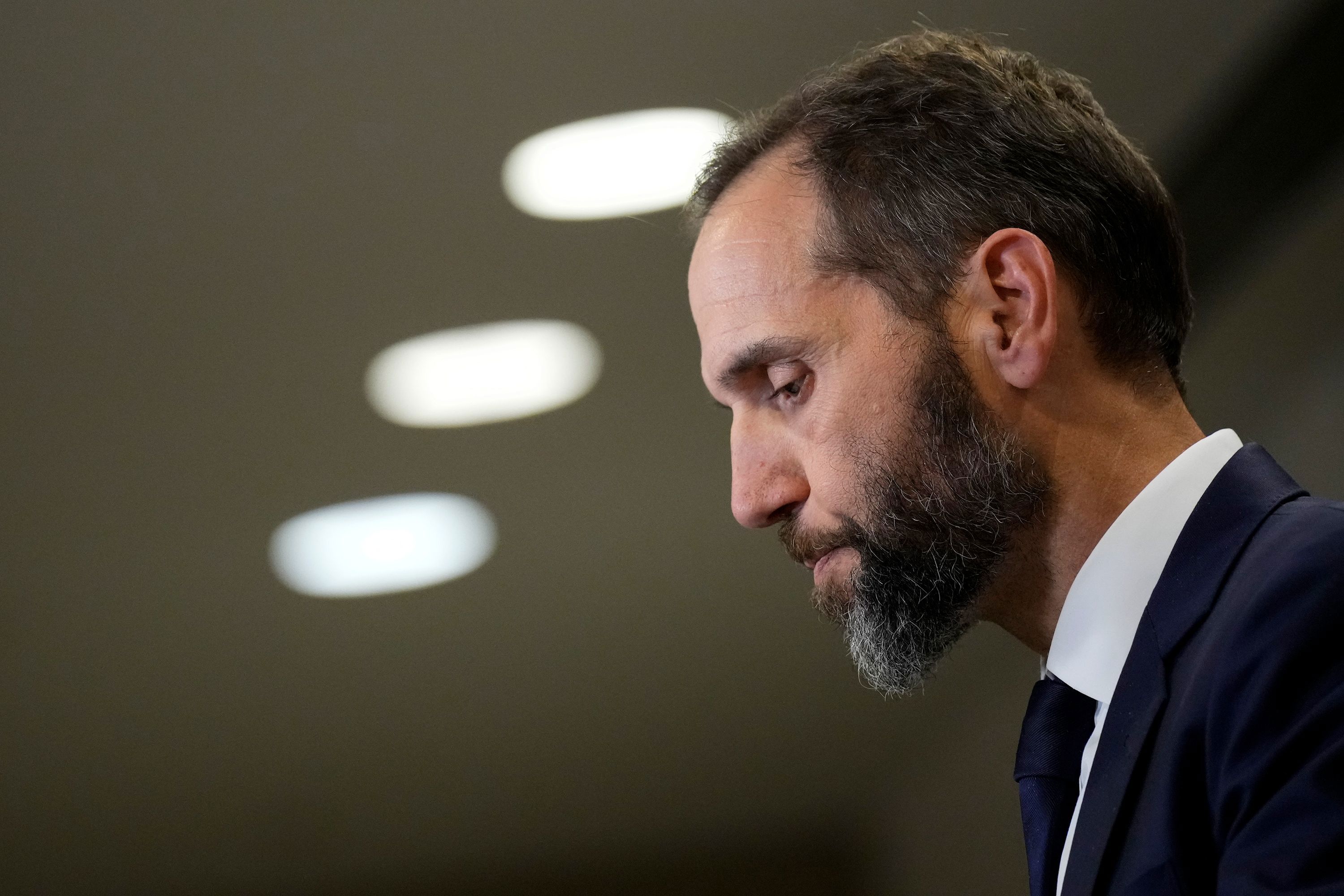 Special Counsel Jack Smith delivers remarks on August 1, 2023 in Washington, DC.