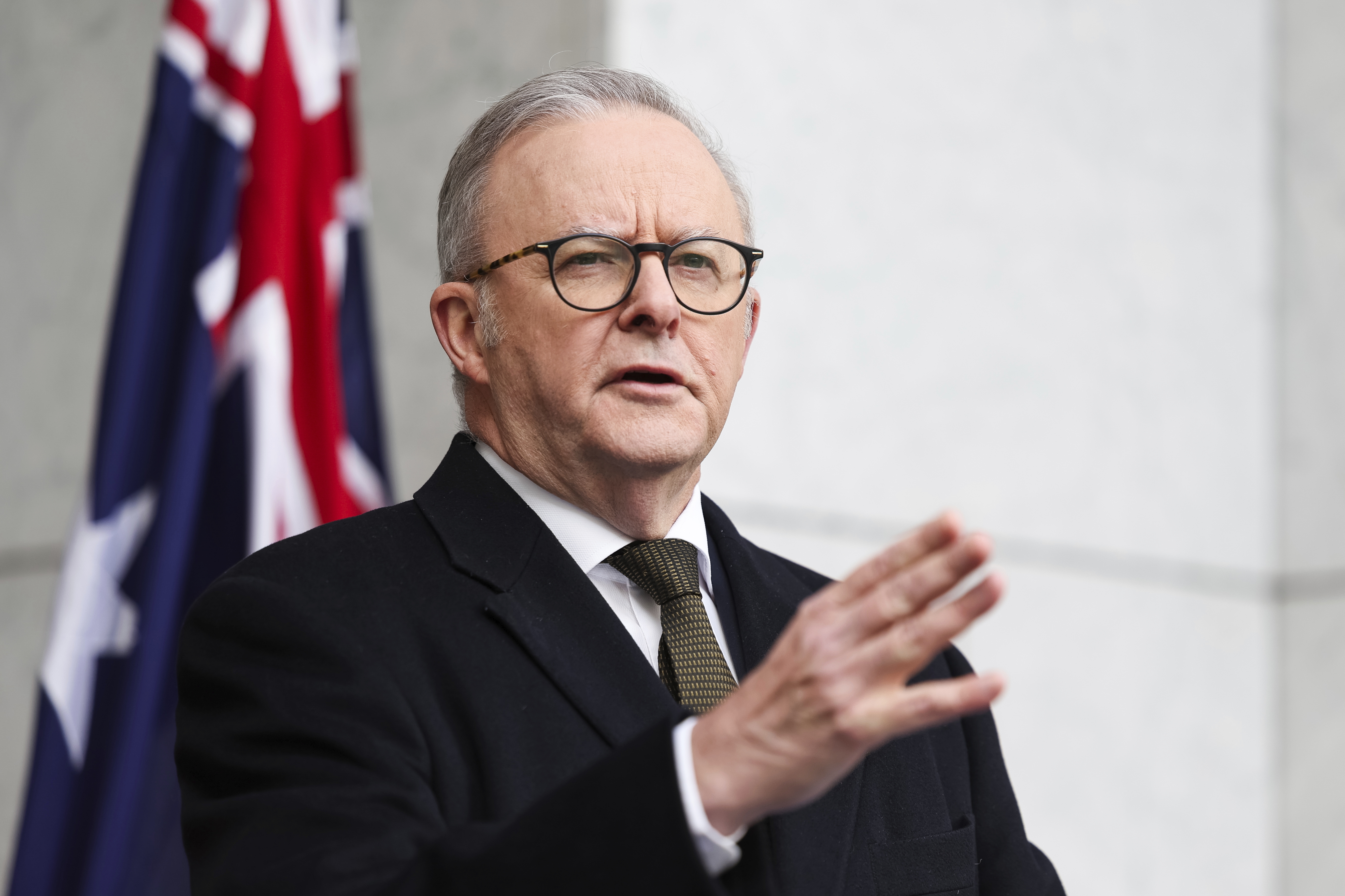 Anthony Albanese to make rare national address tonight