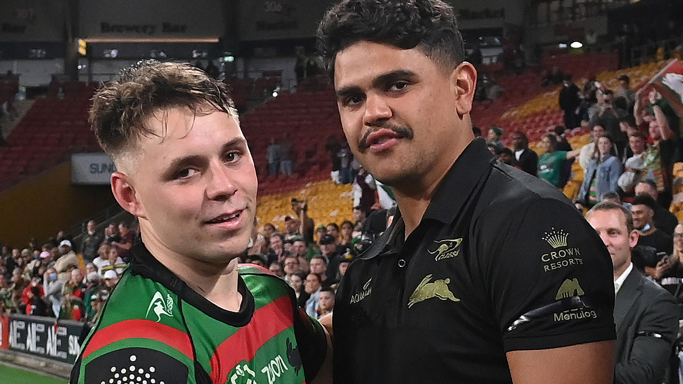 Blake Taaffe and Latrell Mitchell