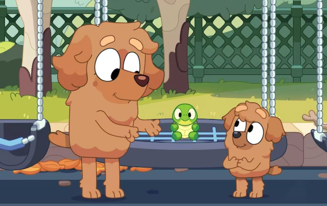 Bluey episode which uses Auslan