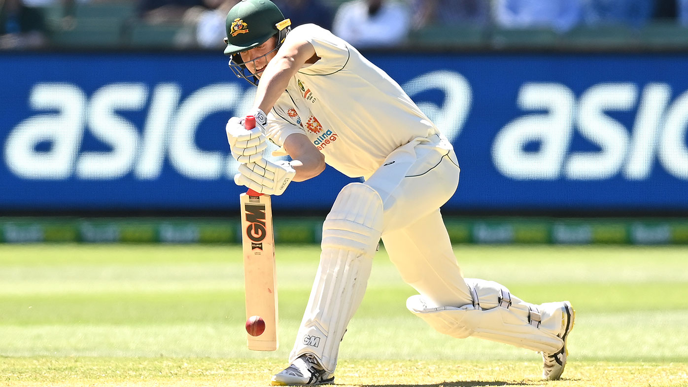 Cameron Green in action during the Boxing Day Test.