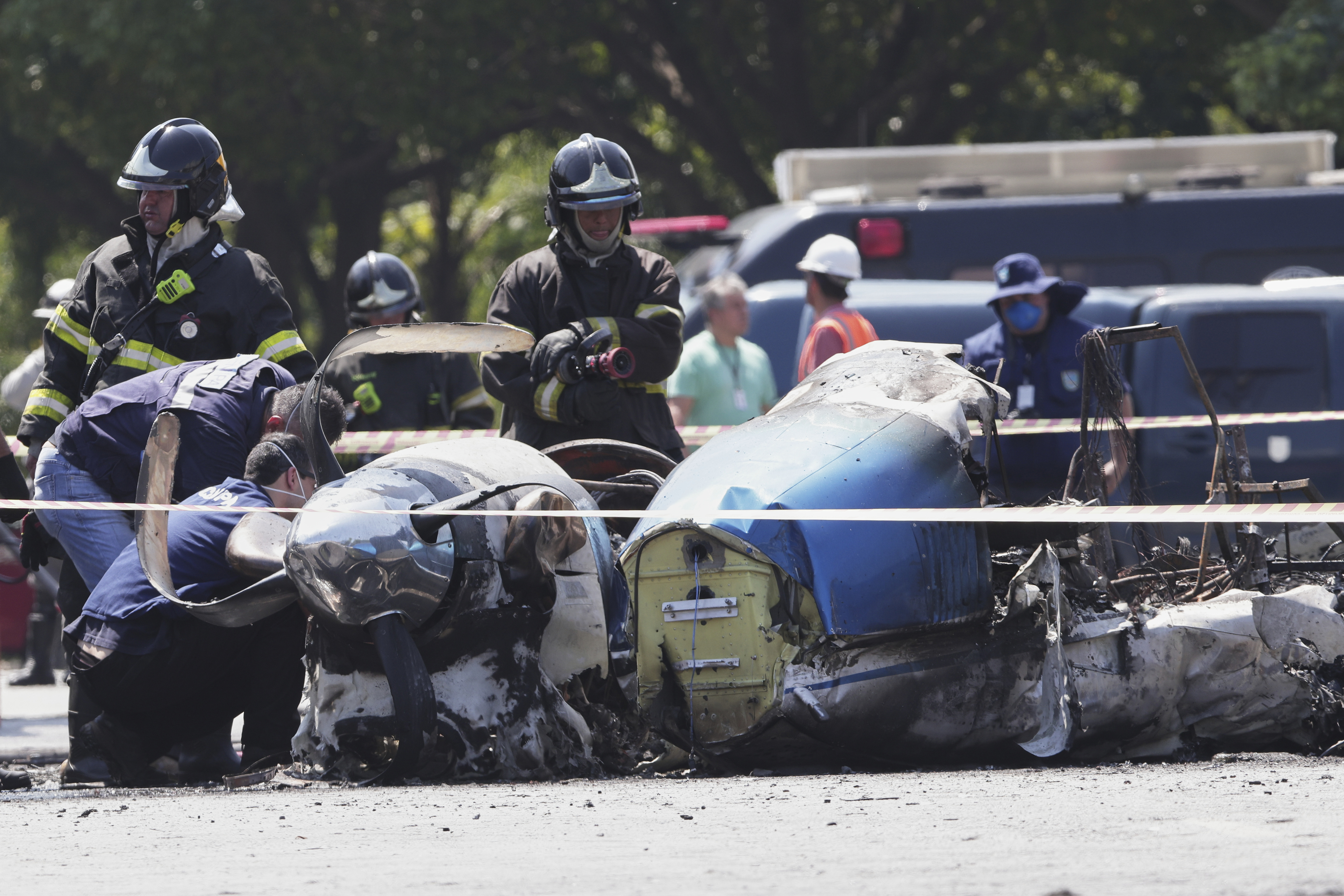 Sao Paulo, Brazil, plane crash