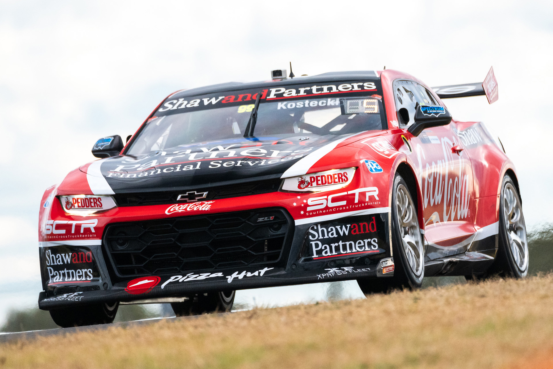 Brodie Kostecki in the No.99 Erebus Motorsport Chevrolet Camaro.