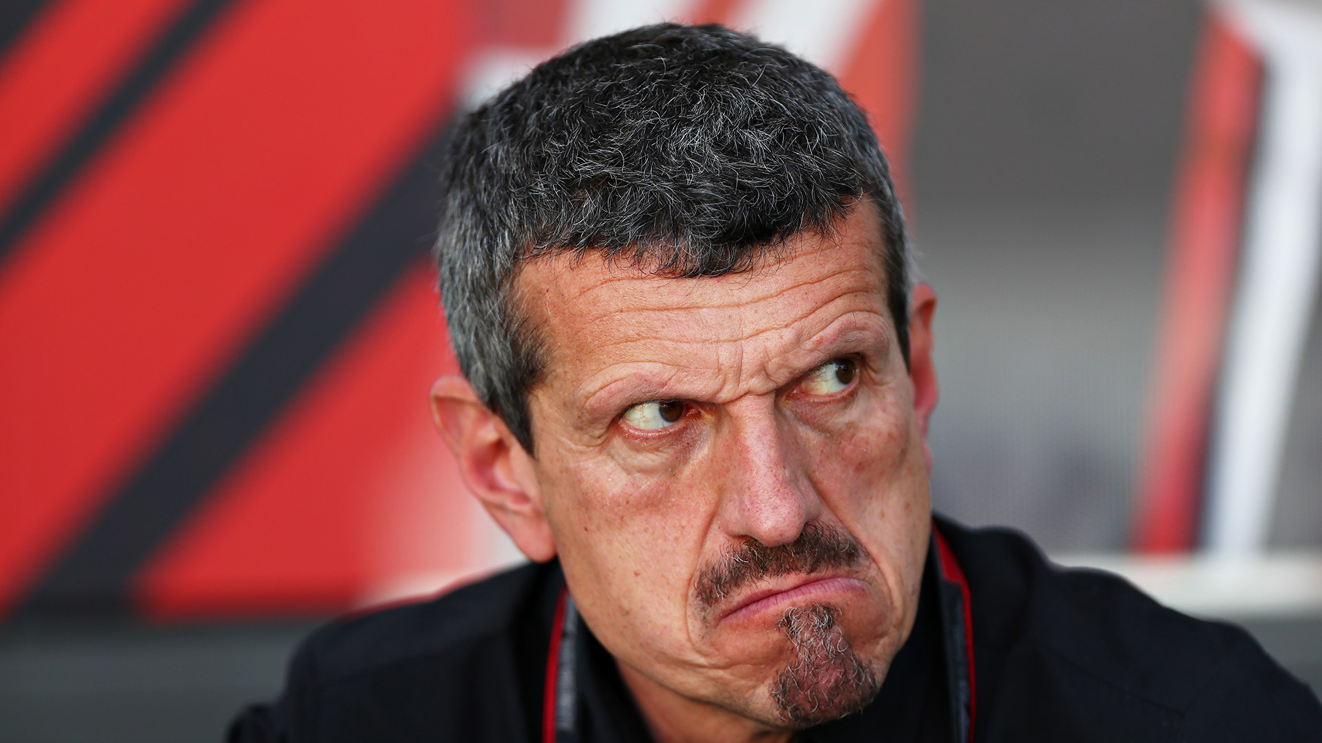 Haas F1 team principal Guenther Steiner.