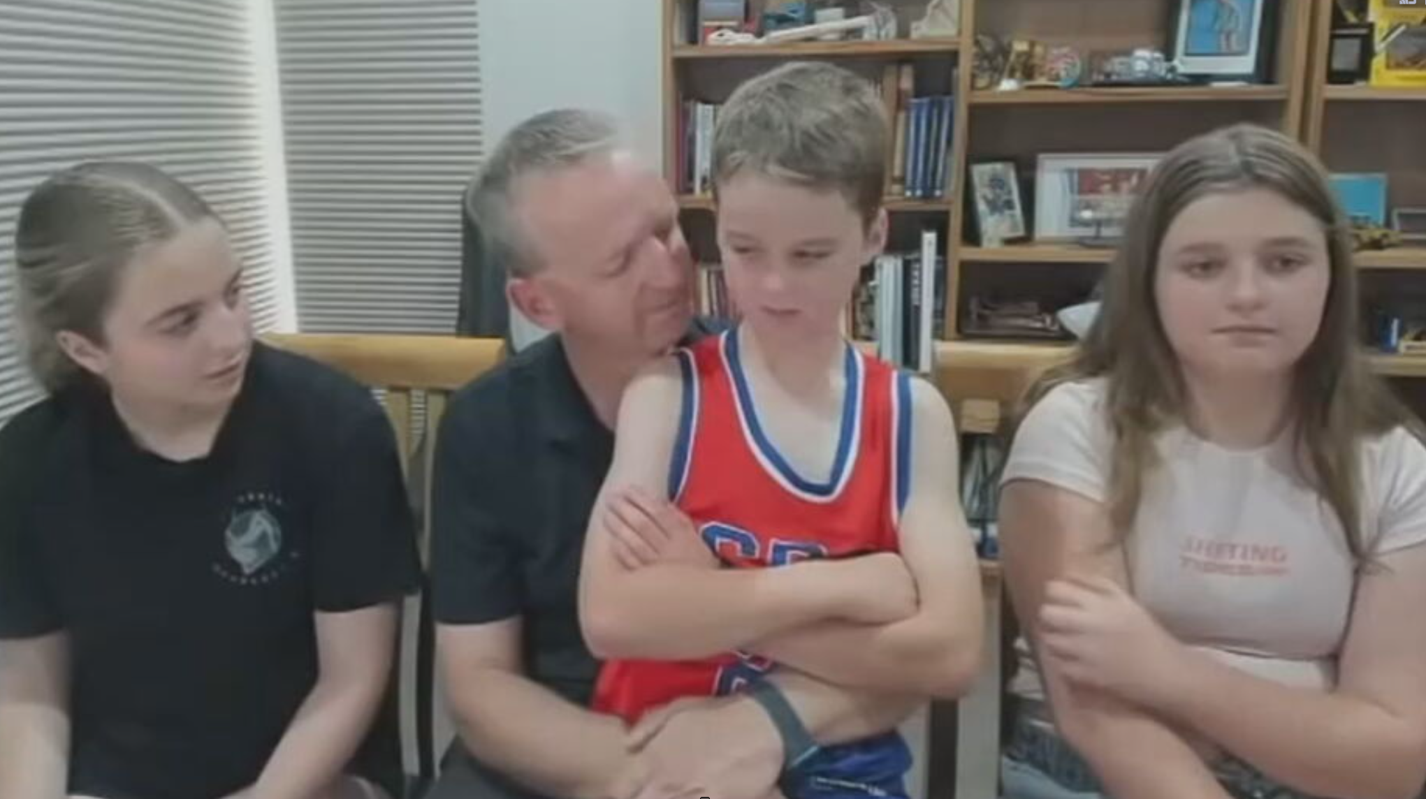 Michelle Leahy family