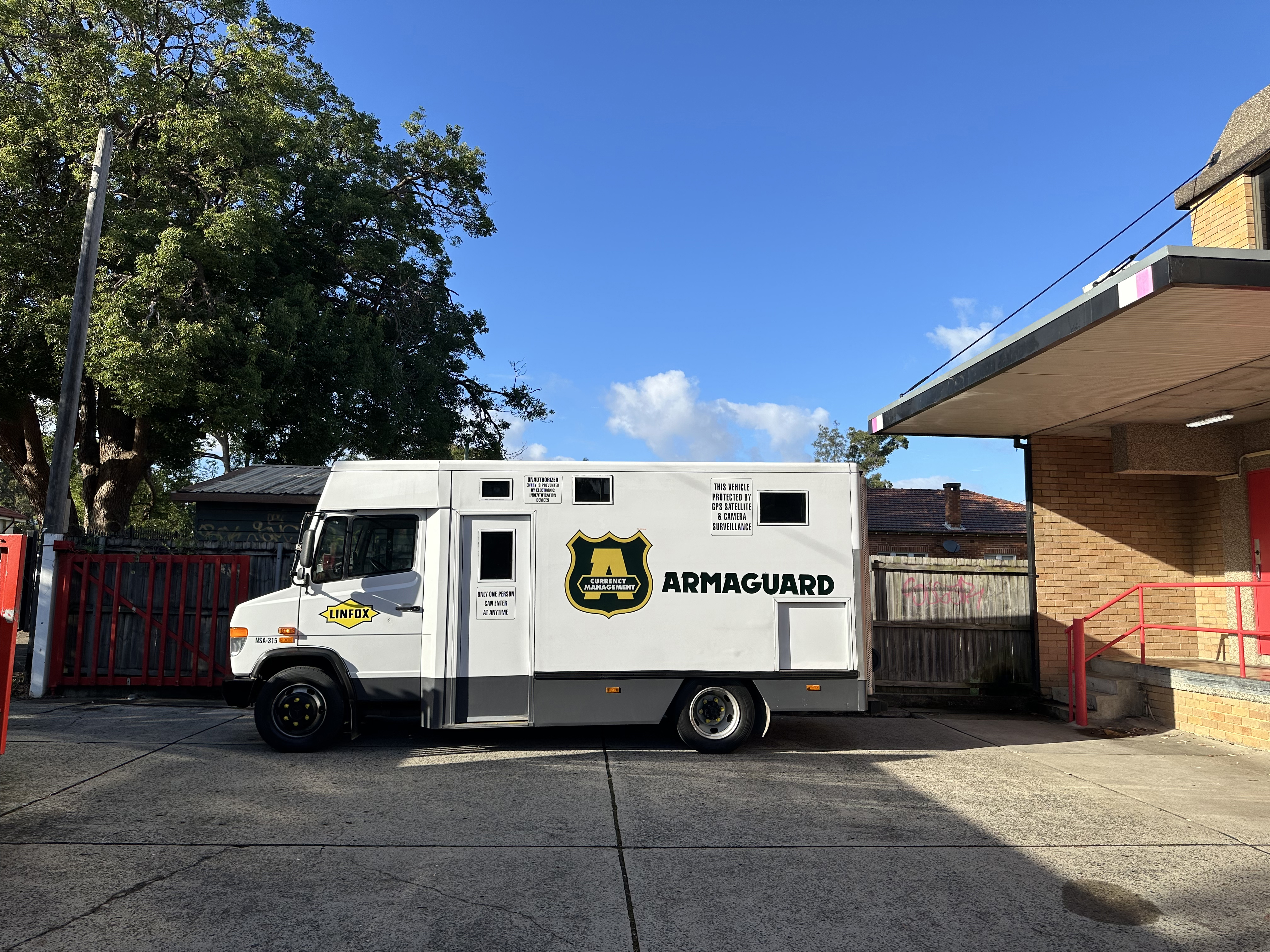 Armaguard, the nation's main cash transportation provider, is facing insolvency