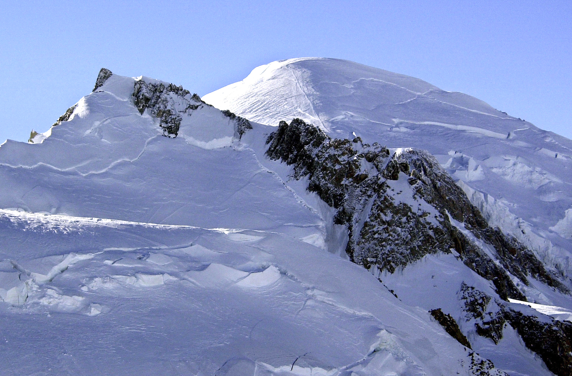 France's tallest mountain shrinks by more than two metres in a