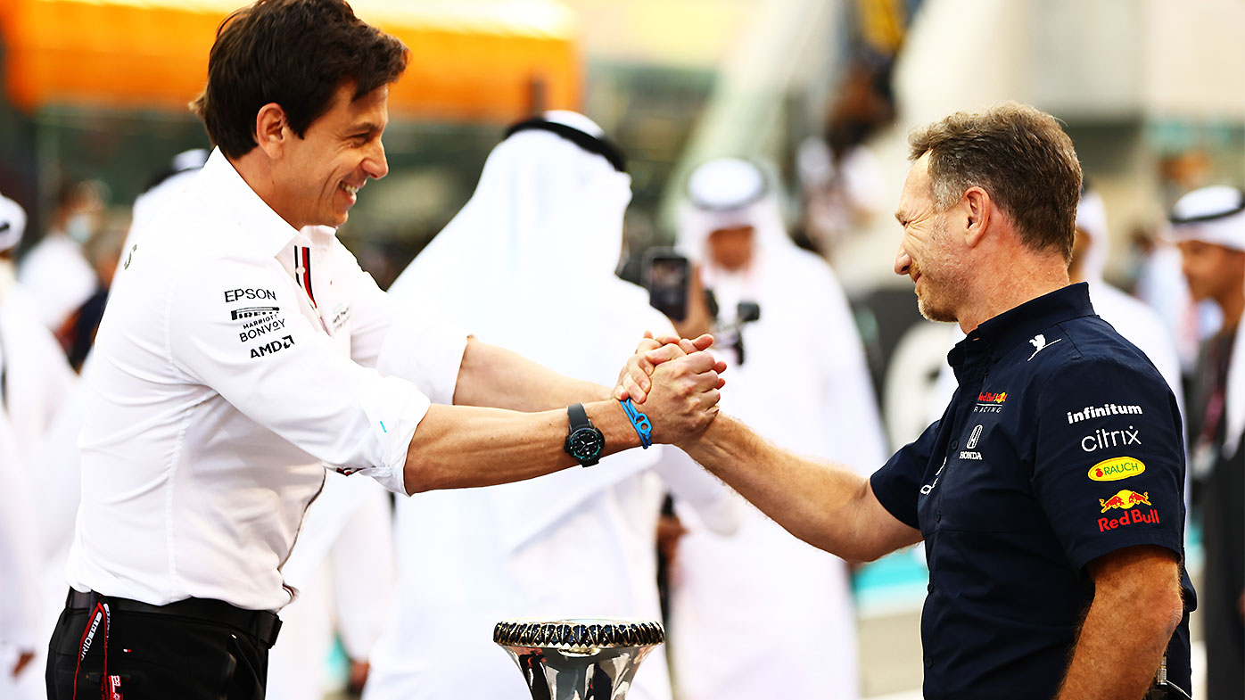 Toto Wolff and Christian Horner