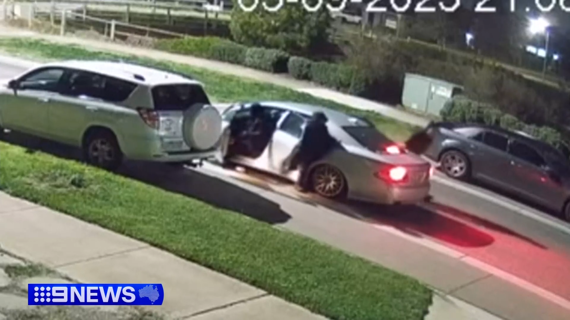 A terrified family say they have been forced to move after a masked group fired shots into their home in south-west Melbourne.