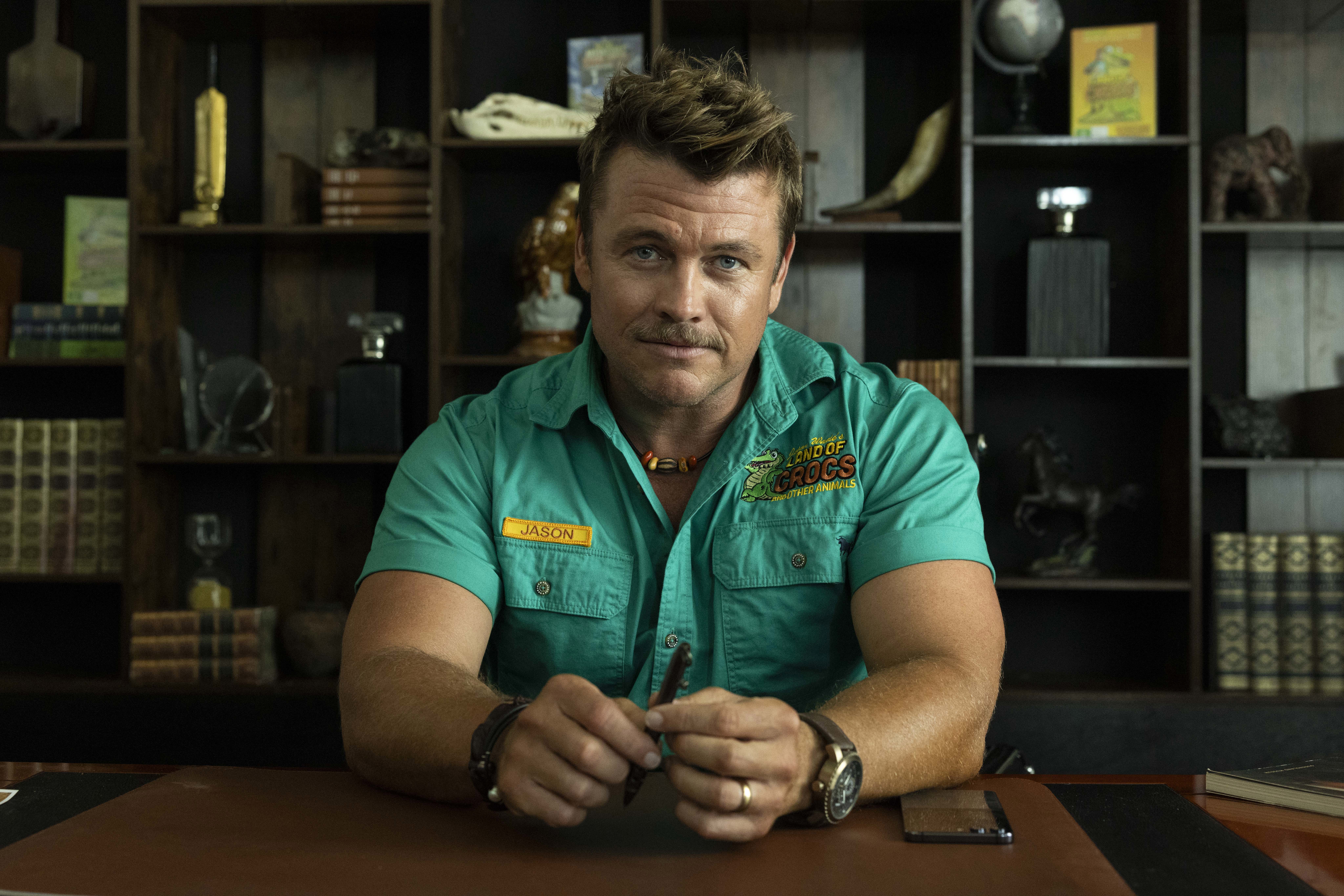 Luke Hemsworth as Jason Wade in Deadloch Season 2