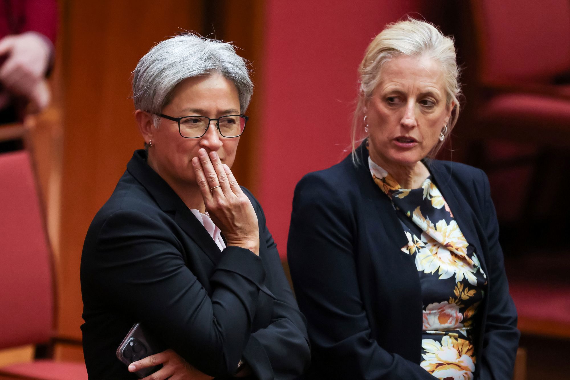 Penny Wong and Katy Gallagher 