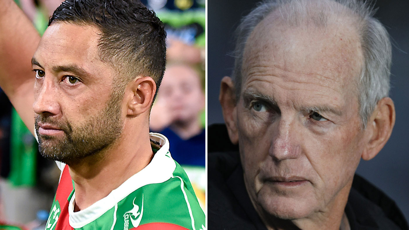 Benji Marshall and Wayne Bennett. 