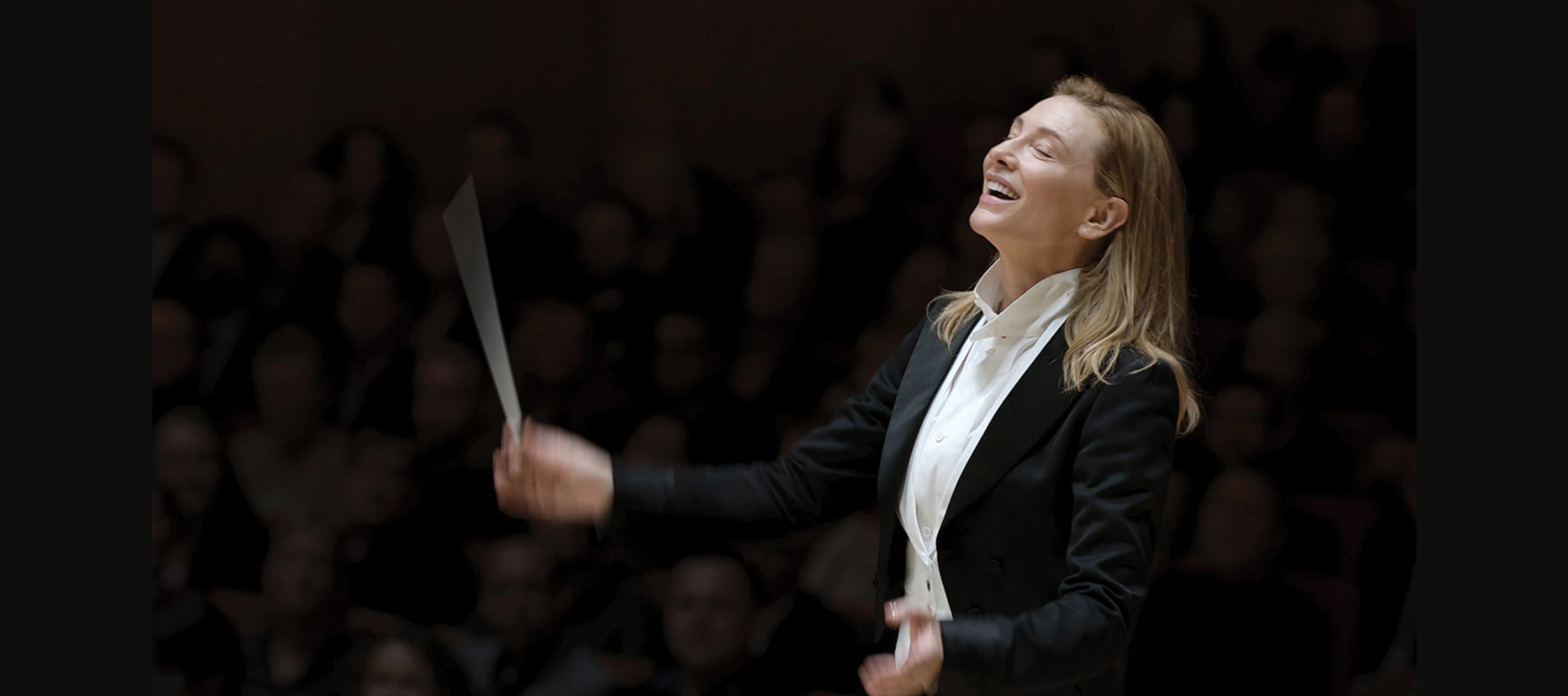 Cate Blanchett in drama, musical Tár.