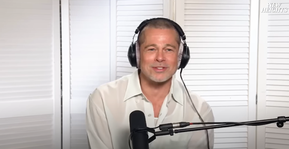 Brad Pitt on New Heights podcast.