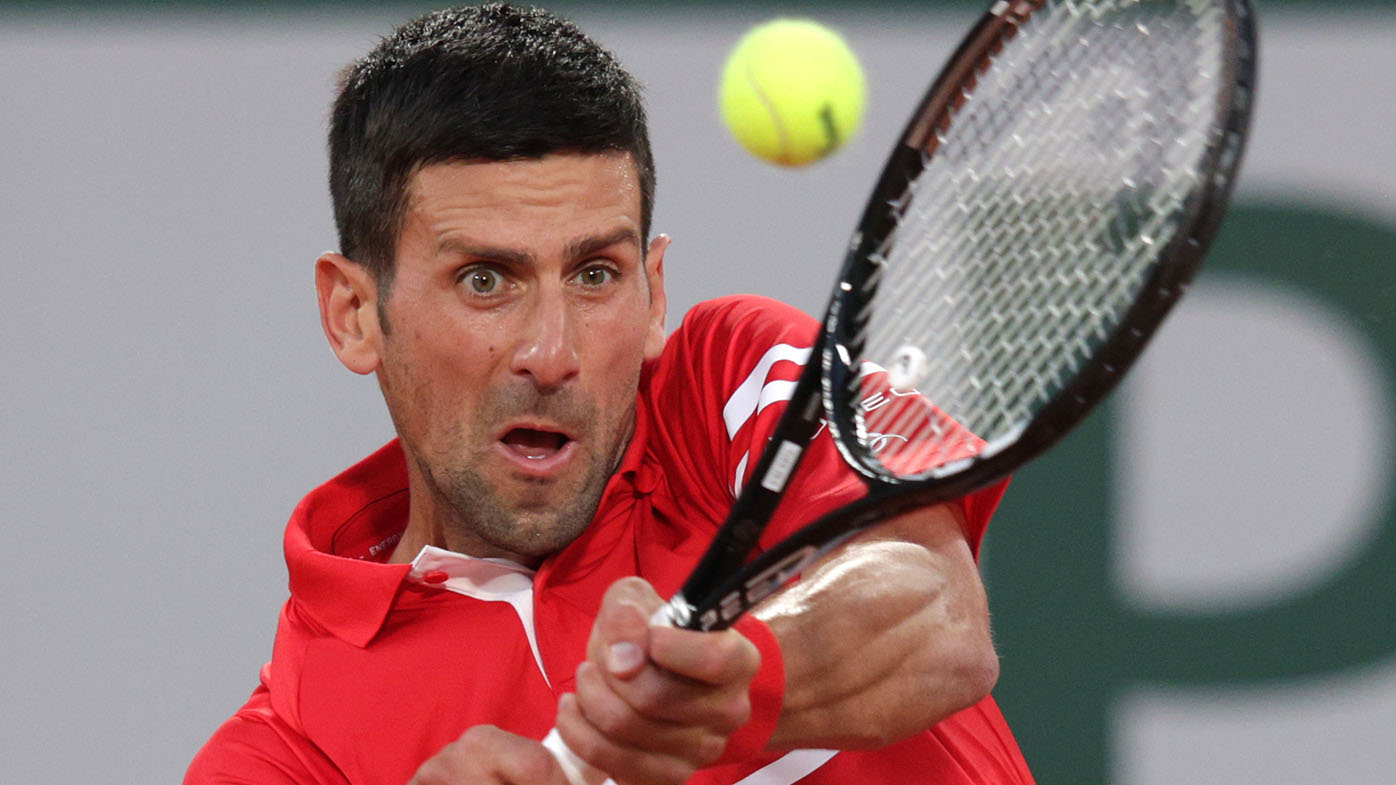 French Open Roland Garros Results Novak Djokovic Beats Tennys Sandgren In First Round